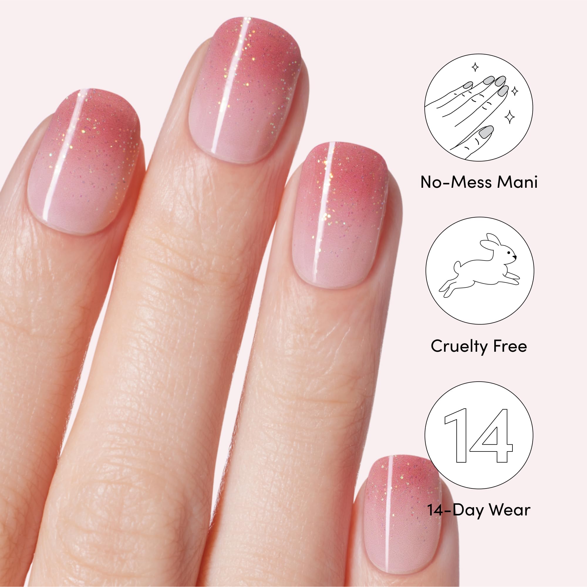 Amazon.com: Dashing Diva Glaze Nail Strip Duo - Popstar Purples