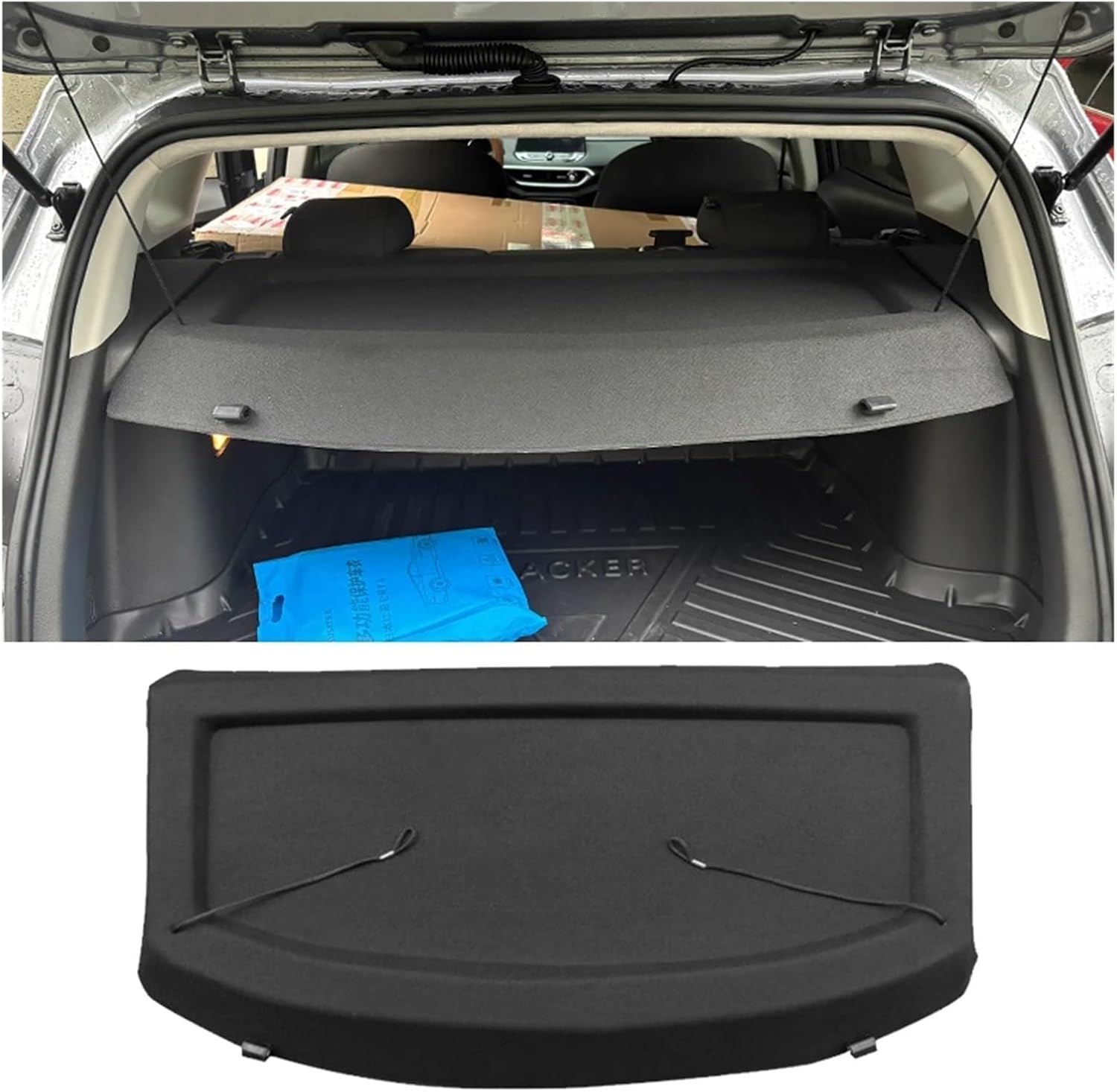 Compatible with Trax 2019-2022 Not-Retractable Trunk Cargo Cover Parcel Rack Anti-Peeping Auto Interior Accessories