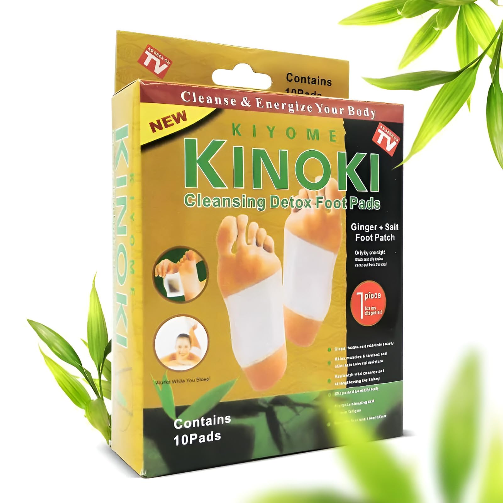 Detox Foot Patches Natural Toxin Remover Foot Pads for Weight Loss Liver Cleanse Stress Relief Leg Detox Patch for Men and Women Promote Relaxation and Wellness While Sleeping-picture-16