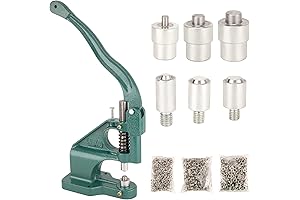 Essential Large Grommet Kit with Heavy Duty Press Machine