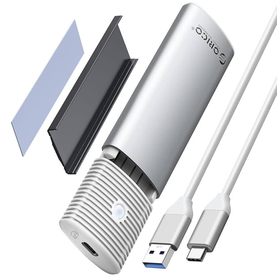 WAVLINK SSD用外付けケース工具不要8TB対応アルミ合金冷却ファン搭載