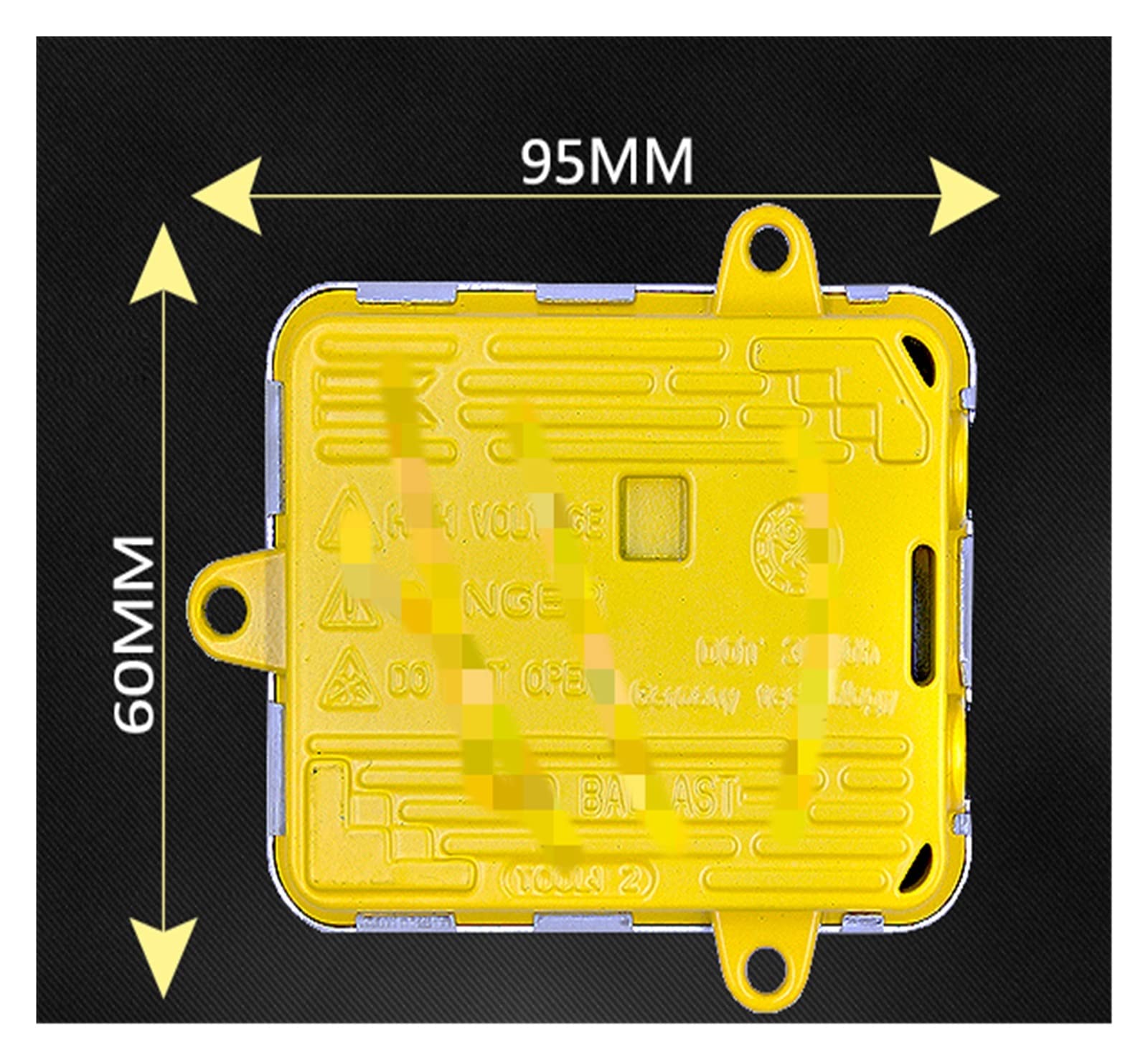 Xenón Bombilla Balasto De Xenón Hid, 2 Uds., 55W, Bloque De CA, Balasto Electrónico De Encendido, Balasto Hid Delgado Digital Para Kit HID, Xenón H7 H4 H1 H3 H11 12V