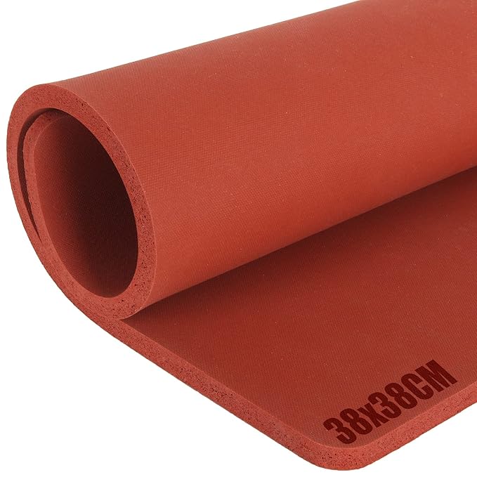 15 x15 Inch Silicone Heat Press Mat Pad, 5/16” Thickest Silicone Heat