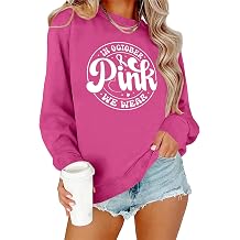 Womens Breast Cancer Sweatshirt Breast Cancer Awareness Sweatshirts