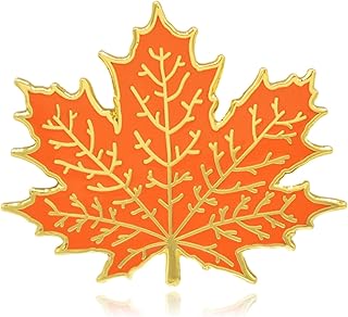 Clayton Jewelry Labs - Maple Tree Leaf Hard Enamel Pin (Gold)