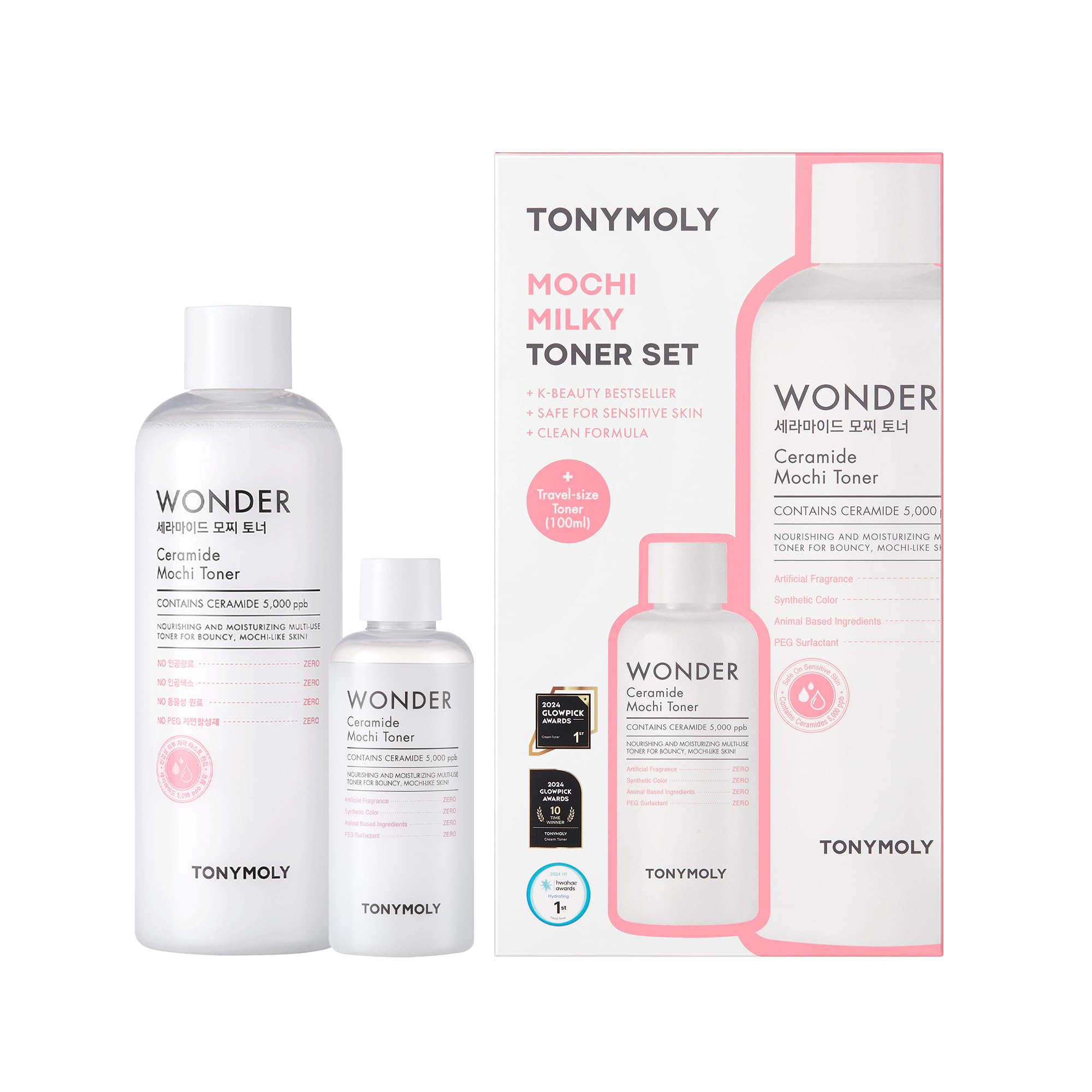 TONYMOLY Wonder Ceramide Mochi Milky Toner