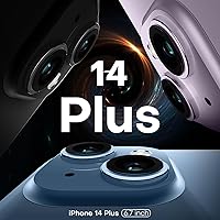 Vista 563 de TAURI Funda magnética 2 en 1 transparente para iPhone 14 Pro, compatible con Magsafe [no amarillenta] con protector de pantalla, protección de grado