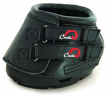 Cavallo Simple Hoof Boot for Horses, Size 2, Black