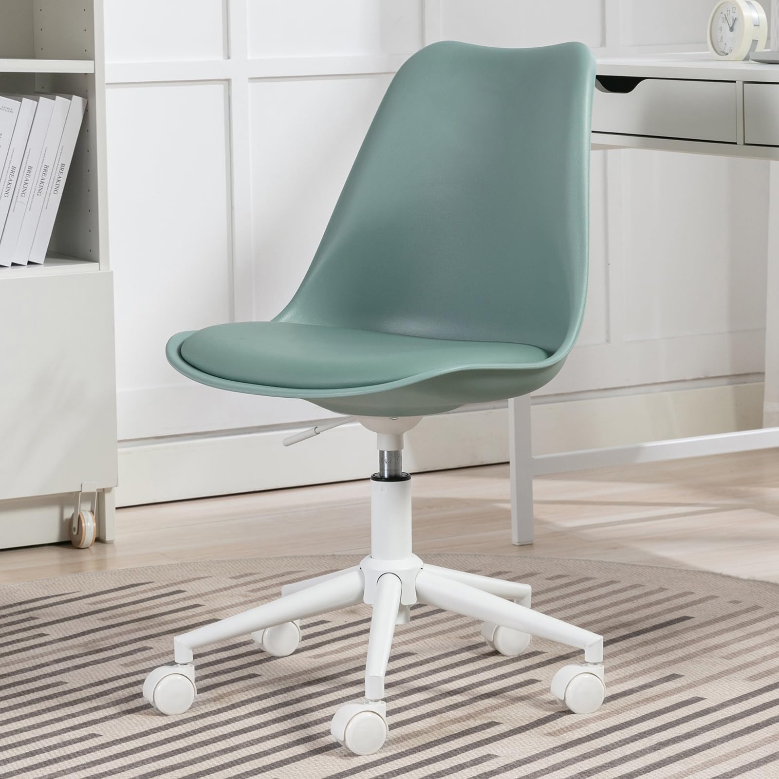 Amazon.co.jp YOUTASTE オフィスチェア デスクチェア 椅子 人間工学 疲れない 腰に良い 昇降式 高さ調節可能 16