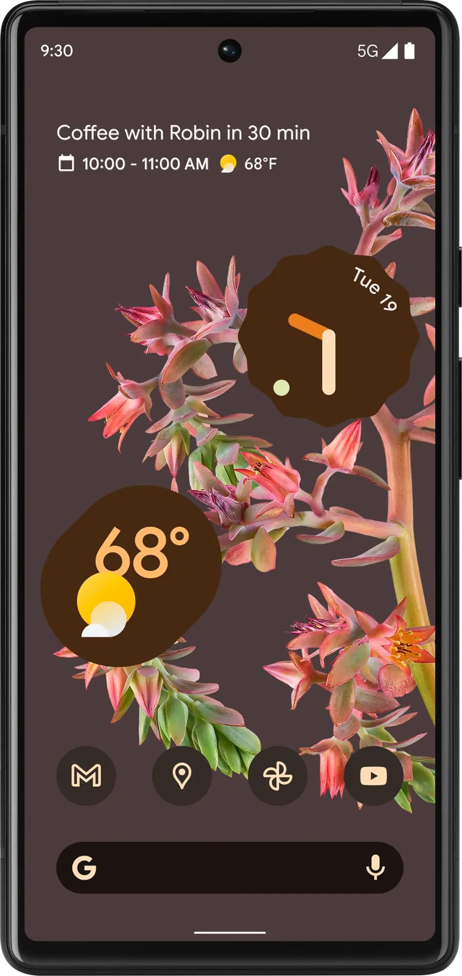 Google Pixel 6 5G (Stormy Black, 8GB RAM, 256GB Storage) : Amazon