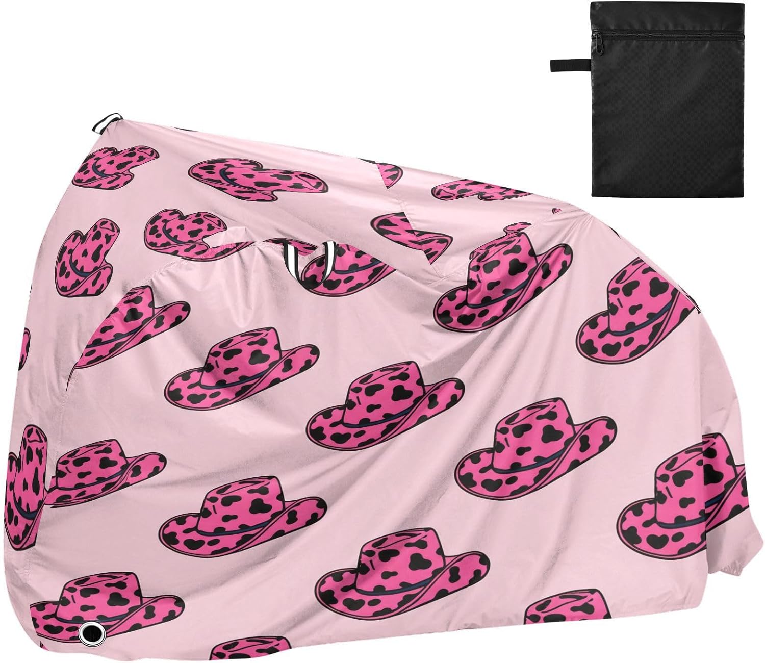 Cowboy Hats bike cover waterproof Dustproof Bike Covers with lock hole Anti-UV outdoor Bicycle Cover for 1 eBike,Mountain Bike,road bike