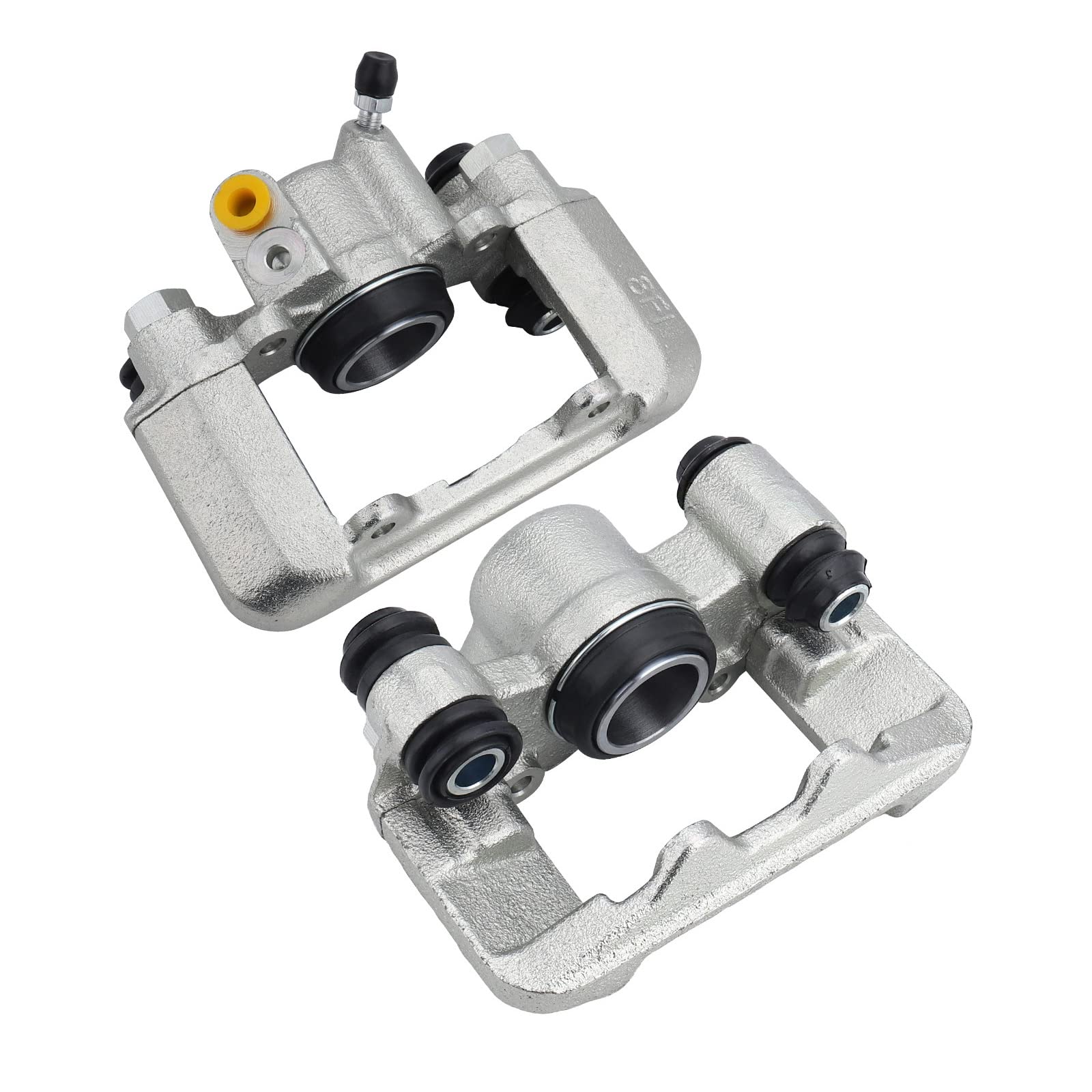 IRONTEK 192612 192613 Rear Driver & Passenger Side Brake Caliper Fit for 2003-08 for Pontiac Vibe, 2003-08 for Toyota Matrix, 2005-06 Corolla, 2000-05