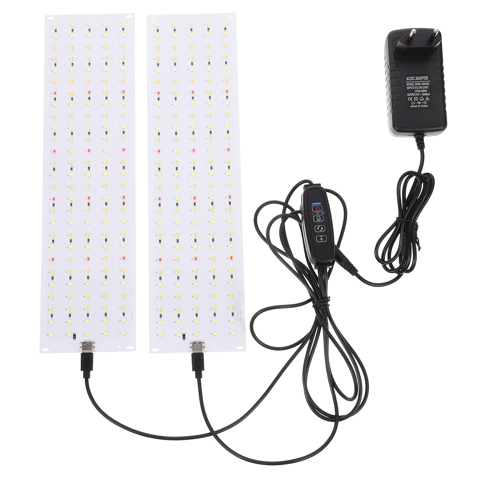 Alasum LED Pflanzenlampe mit Ständer, 270 LEDs, Aluminiumlegierung, 20w