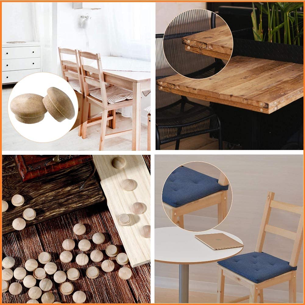 Tasselli In Legno Per Mobili - 160 Pezzi 6 Misure Diverse Per Fori Da 5mm A 25mm - Foto 5