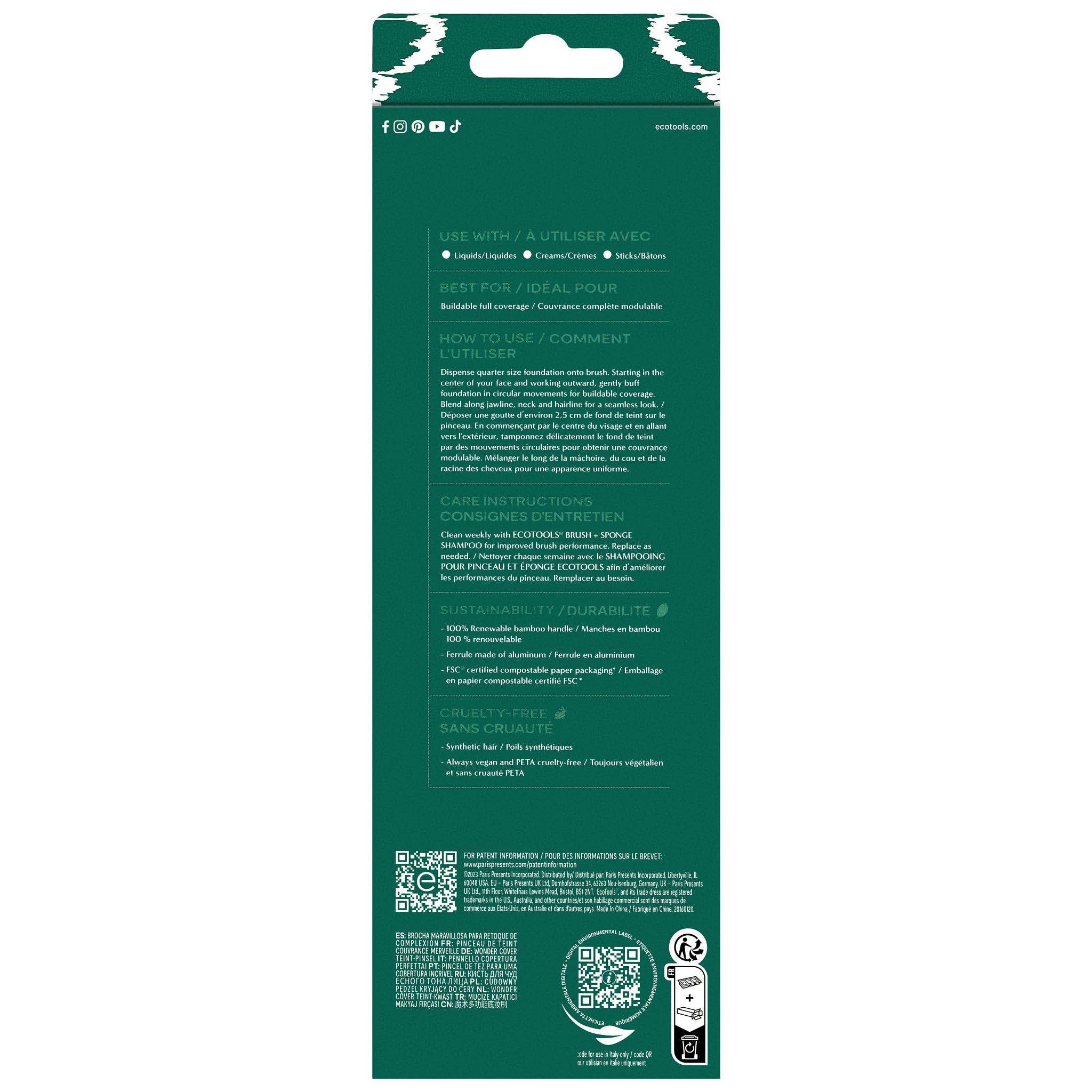 EcoTools Wonder Cover Complexion Foundation Brush