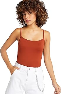 سبلاش بلوزة كامي سادة برقبة مفتوحة وحزام رفيع بلون احمر - مقاس 10 6292374074556