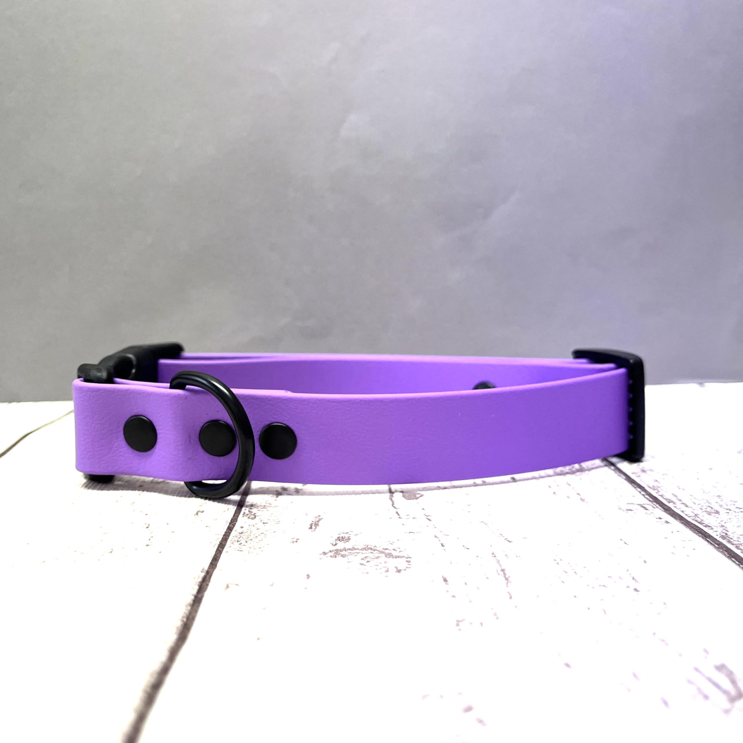 Genuine Biothane Waterproof Dog Collar with Quick Release Clasp