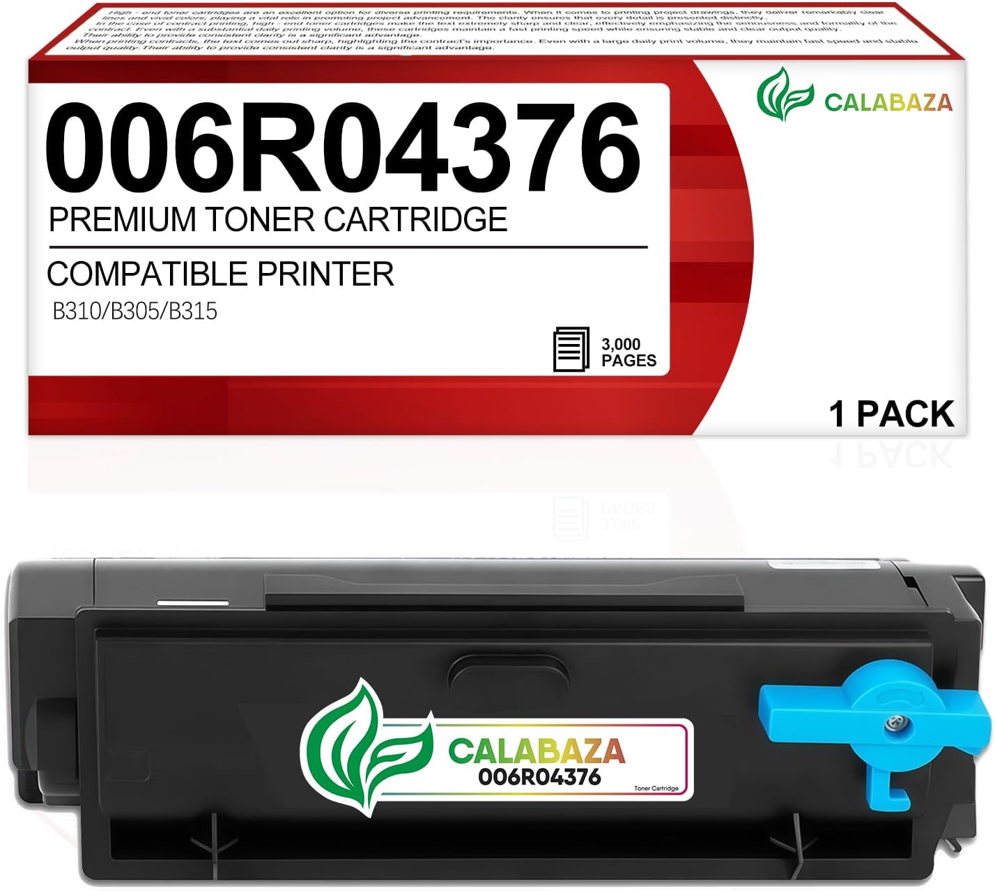 B305DNI Toner Cartridge Compatible for Xerox B305 Toner Cartridge for Xerox B310 B305 B315 B305DNI B310DNI B315DNI Printer, 006R04376 Toner,3000 Pages