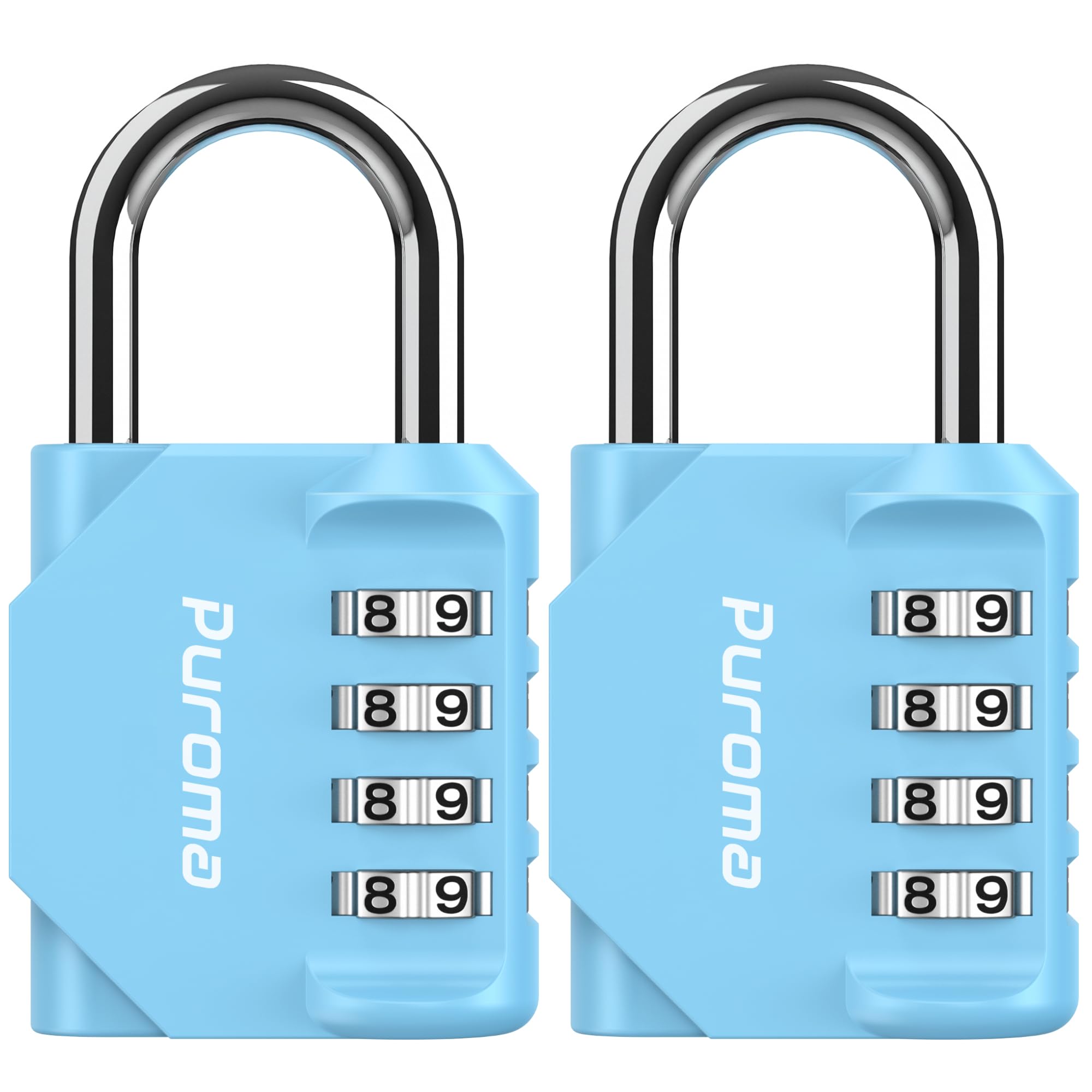 Puroma 2-Pack Combination Lock - Gym & Locker Security -25
