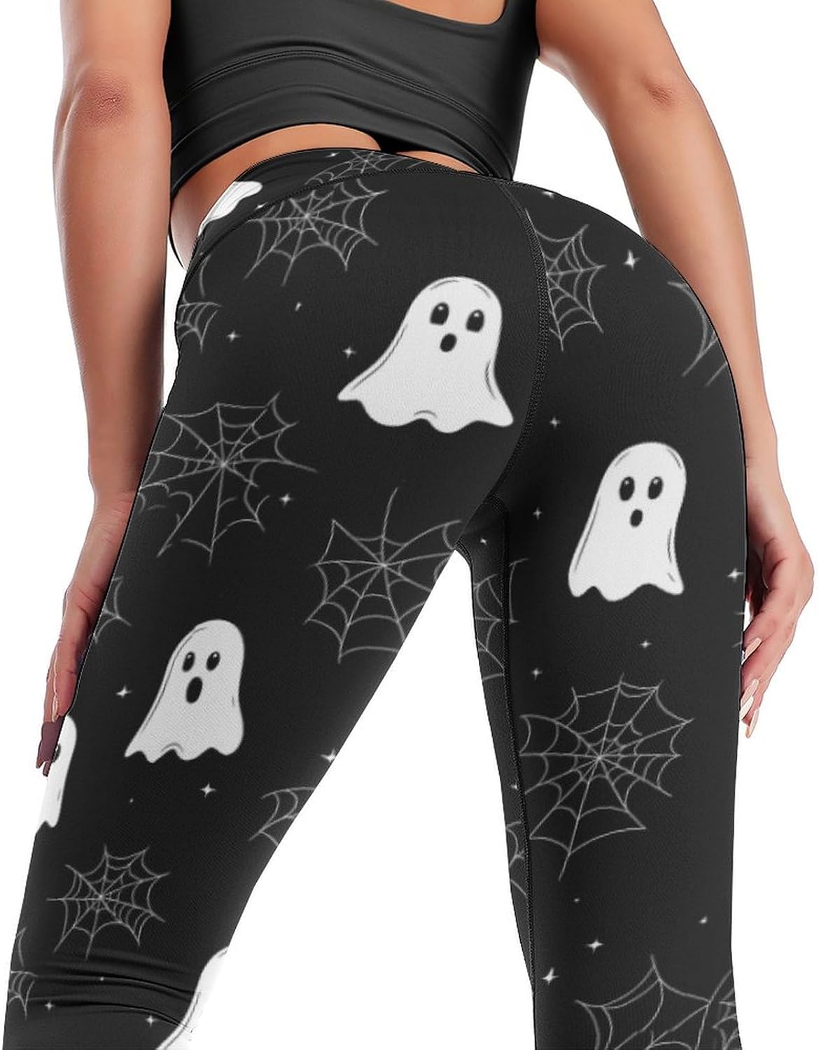 Cute Halloween Yoga Pants Running Lounge Pant High Waist Leggings for Women