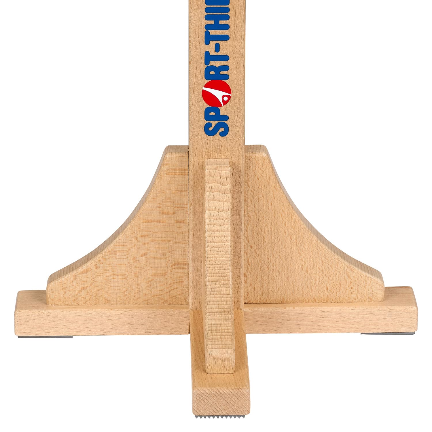 Sport-Thieme Handstandständer Akrobatik | Buche | Stabiler Stand für Turnen & Akrobatik | Ergonomisch abgeschrägte Handauflagen | 30x30x36,5 cm