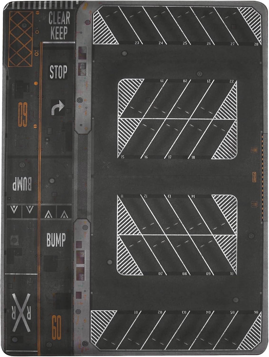 80 * 55cm Model 1/64 Parking Lot Mat Vehicle Scene Display Rubber Mouse Pad for Hot Wheels Diecast Models