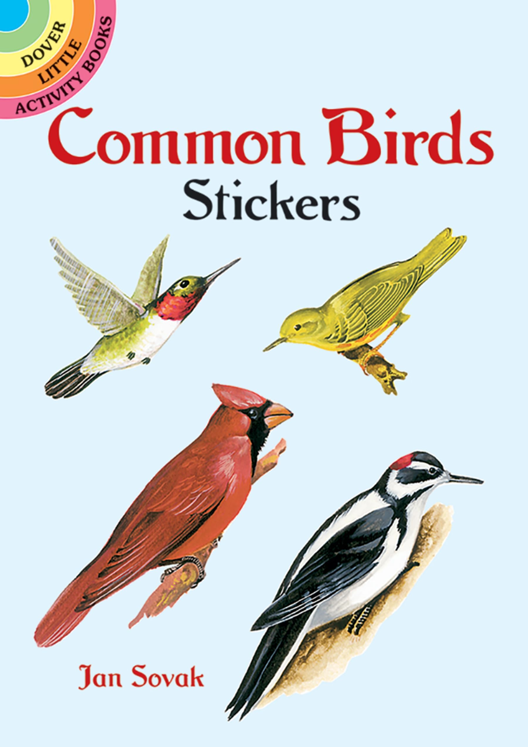 Common Birds Stickers (Dover Little Activity Books: Animals)