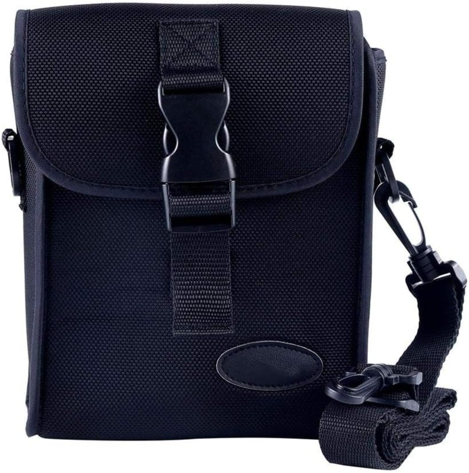 Binoculars Case - Universal Oxford Case with Adjustable Straps, Fits 42mm Binoculars (Black)