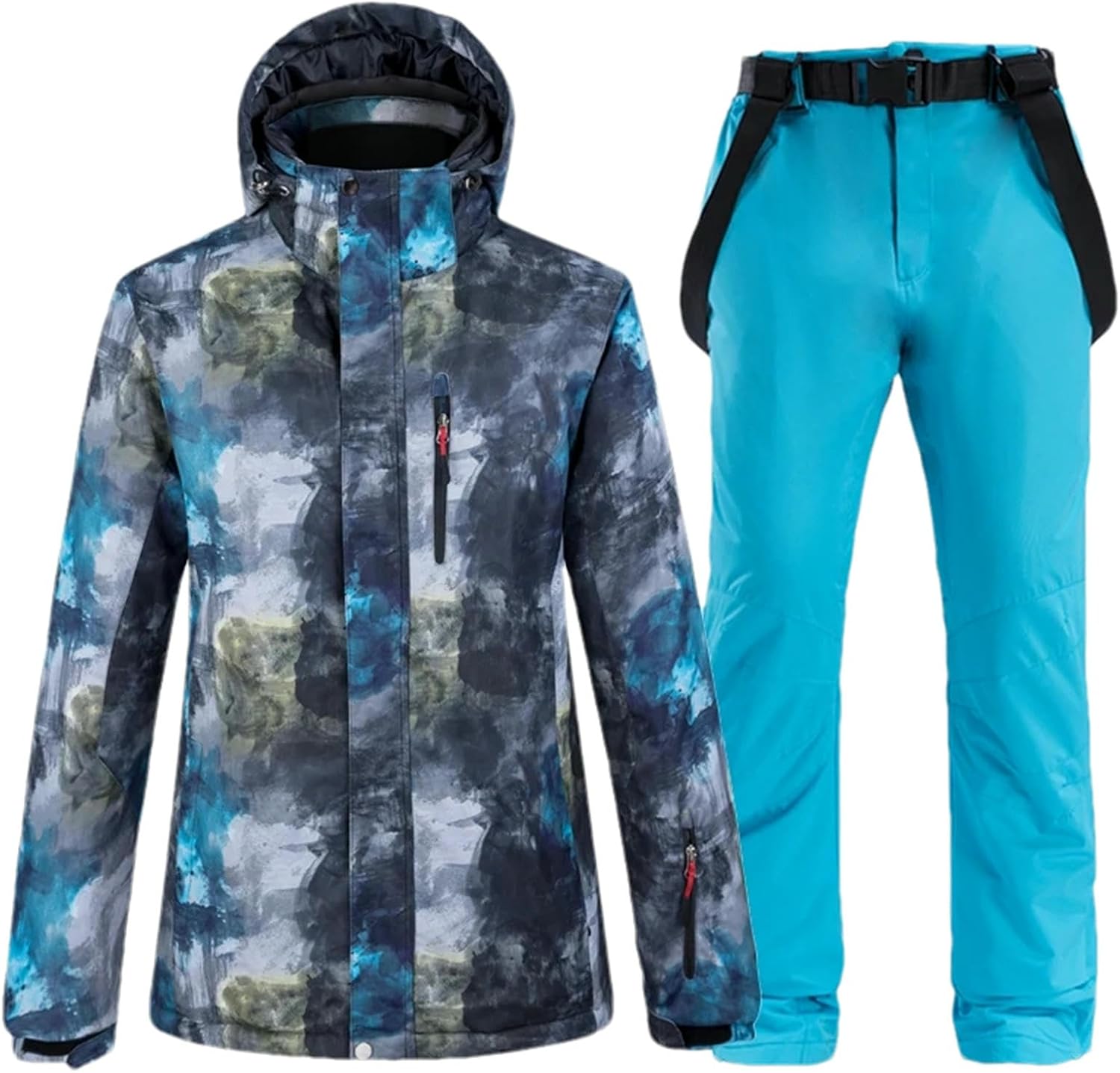 Men Snow Suit Wear Snowboarding Clothes Ski Jacket Pant Jacket Sets