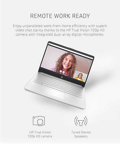 Miniatura 7 de HP 14 portátil con AMD Ryzen 5 5500U 8GB de RAM unidad de estado sólido con 256GB de almacenamiento pantalla Full HD de 14pulgadas Windows 10 Home
