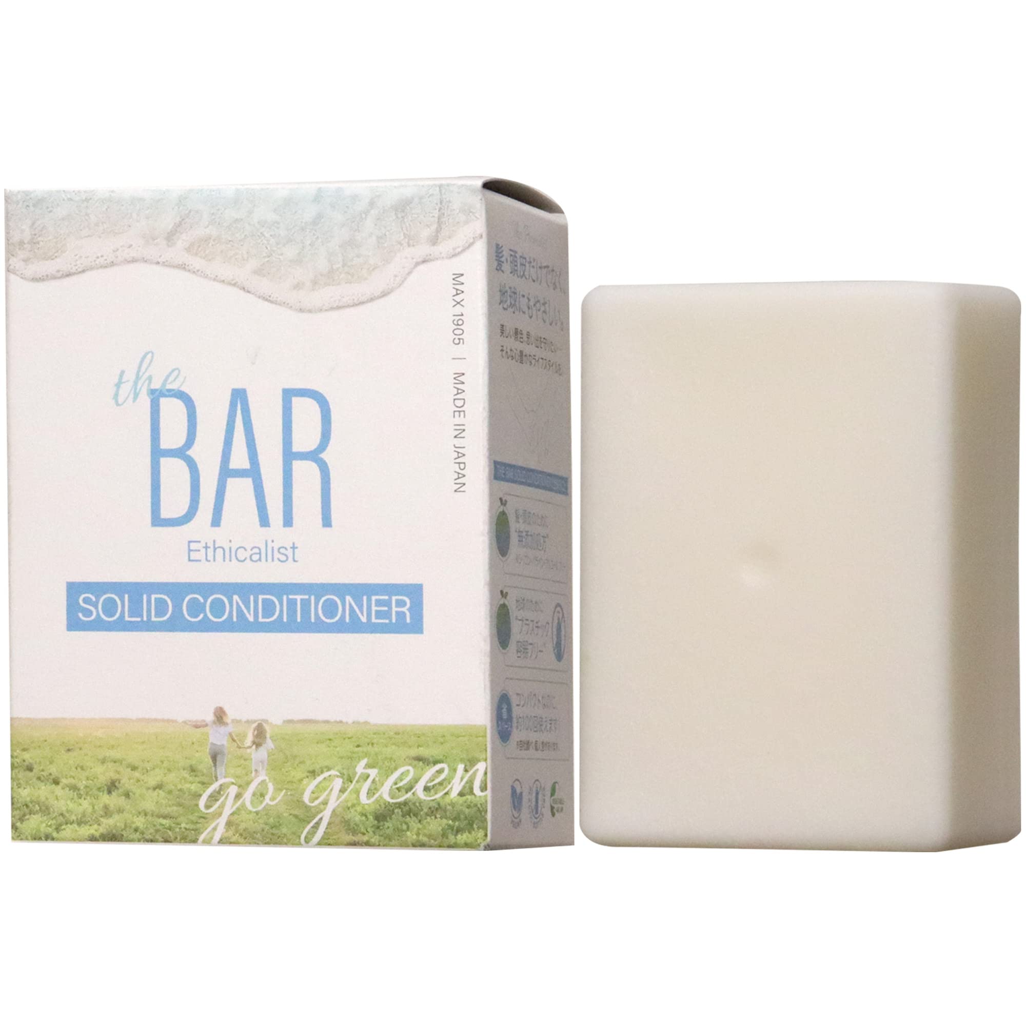 TheBAR 固形コンディショナー フローラルピュアブーケの香り 日本製 | 固形コンディショナー、低刺激、ツヤ、保湿、機能性成分配合、フローラルピュアブーケの香り