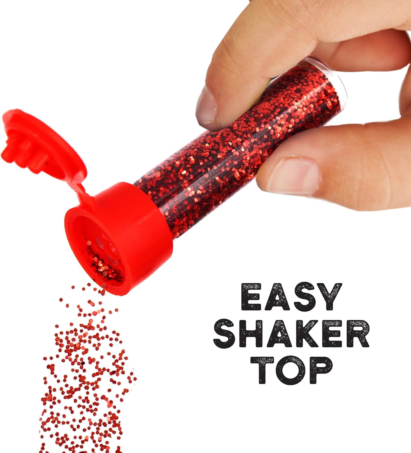 ArtSkills Neon Glitter Shaker Set, Arts and Crafts Supplies, Ultra-Fine and Bright Assorted Colors, 0.19oz Each, 6 Count : Arts, Crafts & Sewing