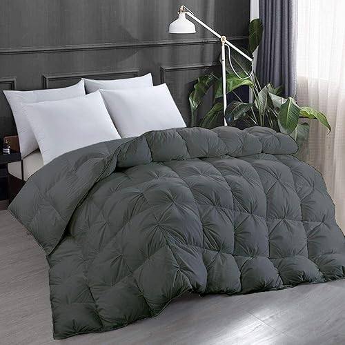 Miniatura 7 de Edredón de plumón alternativo de alta calidad con pestañas en las esquinas, ropa de cama 100% algodón, ligero, lavable a máquina, relleno de edredón