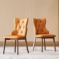 Vista 1 de Upholstered Dining Chairs Set, Modern Kitchen Dining Chairs Backrest Reading Office Desk Chair, for Living Room & Bedroom, Living Room, Home