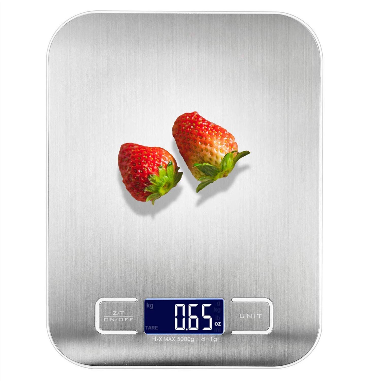 Elektroniczna waga kuchenna 10 kg/1G, cyfrowa waga z wyświetlaczem LCD, waga kuchenna żywności, zasilanie bateryjne