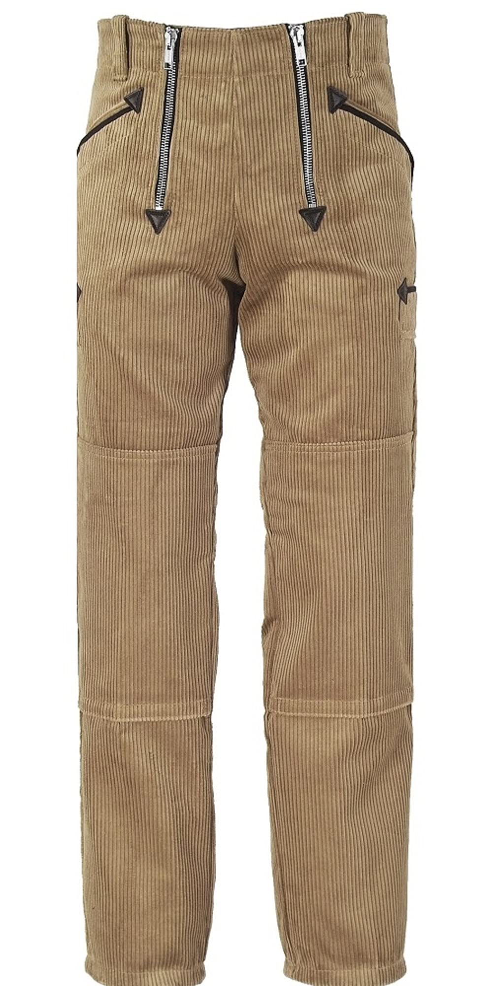Job Zunfthose Trenkercord mörtel beige | gerade Form