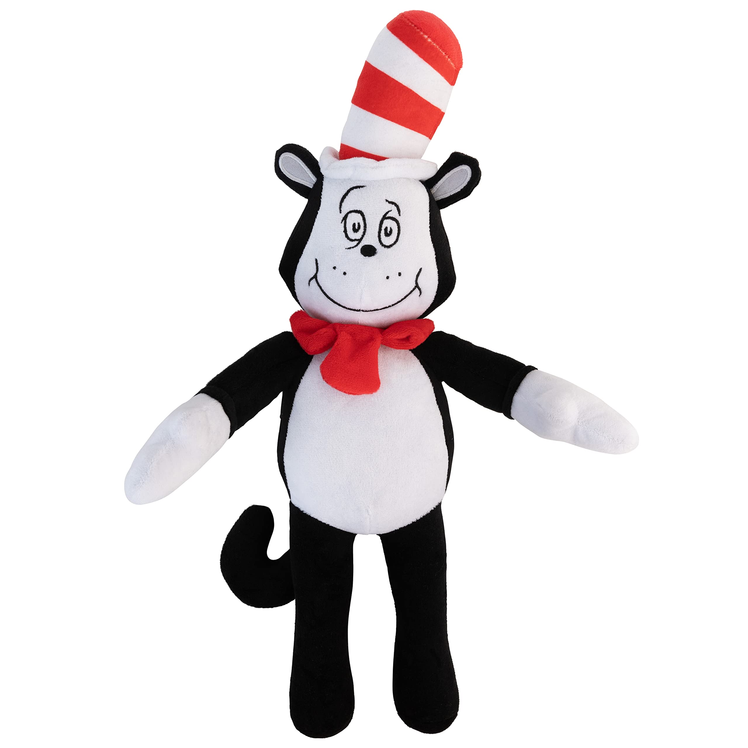 Dr Seuss Cat in The Hat Kids Bedding Super Soft Plush Cuddle Pillow Buddy, One Size, By Franco