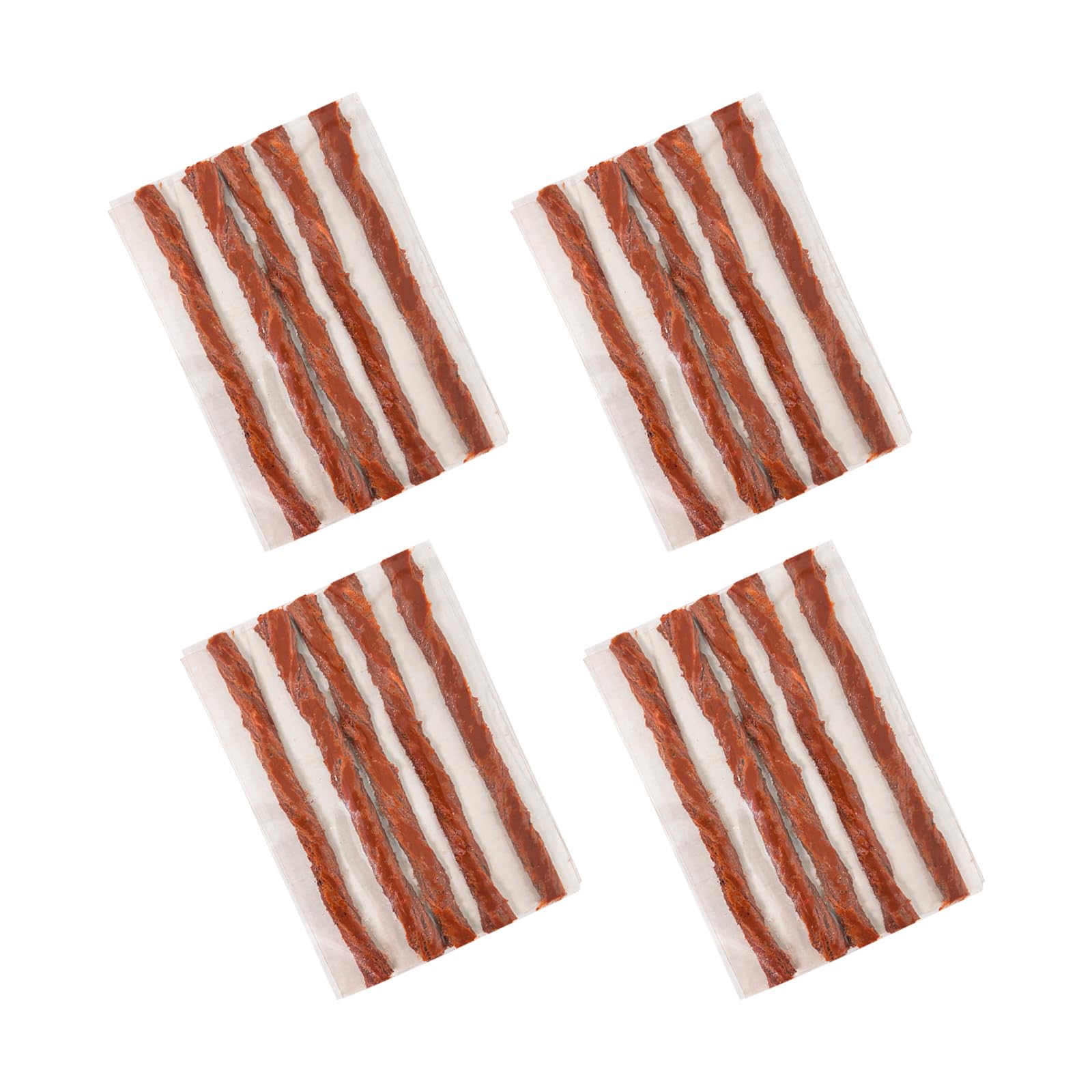 20PCS Tire Repair Strings, 4" Auto Puncture Tire Repair Plugs, Rubber Tire Repair Gum for Tubeless Off-Road Tires Car, Bike, ATV, UTV, Wheelbarrow, Mower, Car Accessories