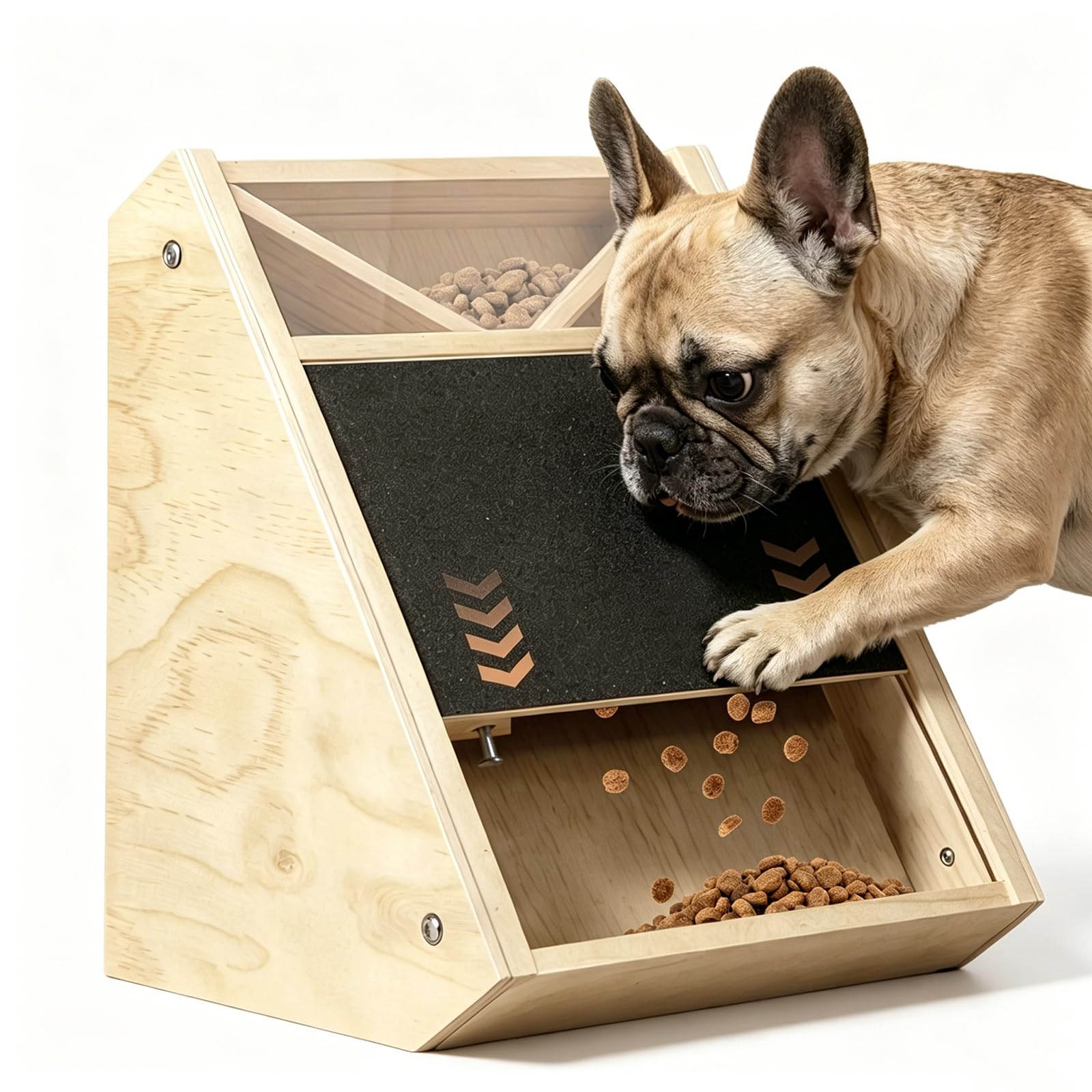 Photo 1 of Dog Nail Scratch Board with Treat Box and Replaceable Sandpaper