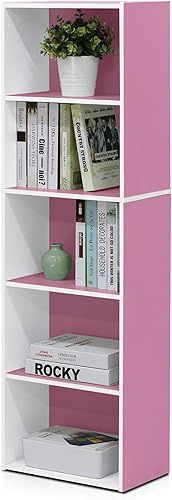 Miniatura 299 de Furinno - Estantería de cubos de 2 niveles serie Luder para libros y almacenamiento, color roble francés Roble francés,Pino