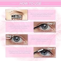 Vista 34 de Eyelash Extension Kit Lash Bond and Seal Lash Clusters with Eyelash Tweezer Lash Glue for Individual Lashes Lash Applicator Tool for DIY Lash