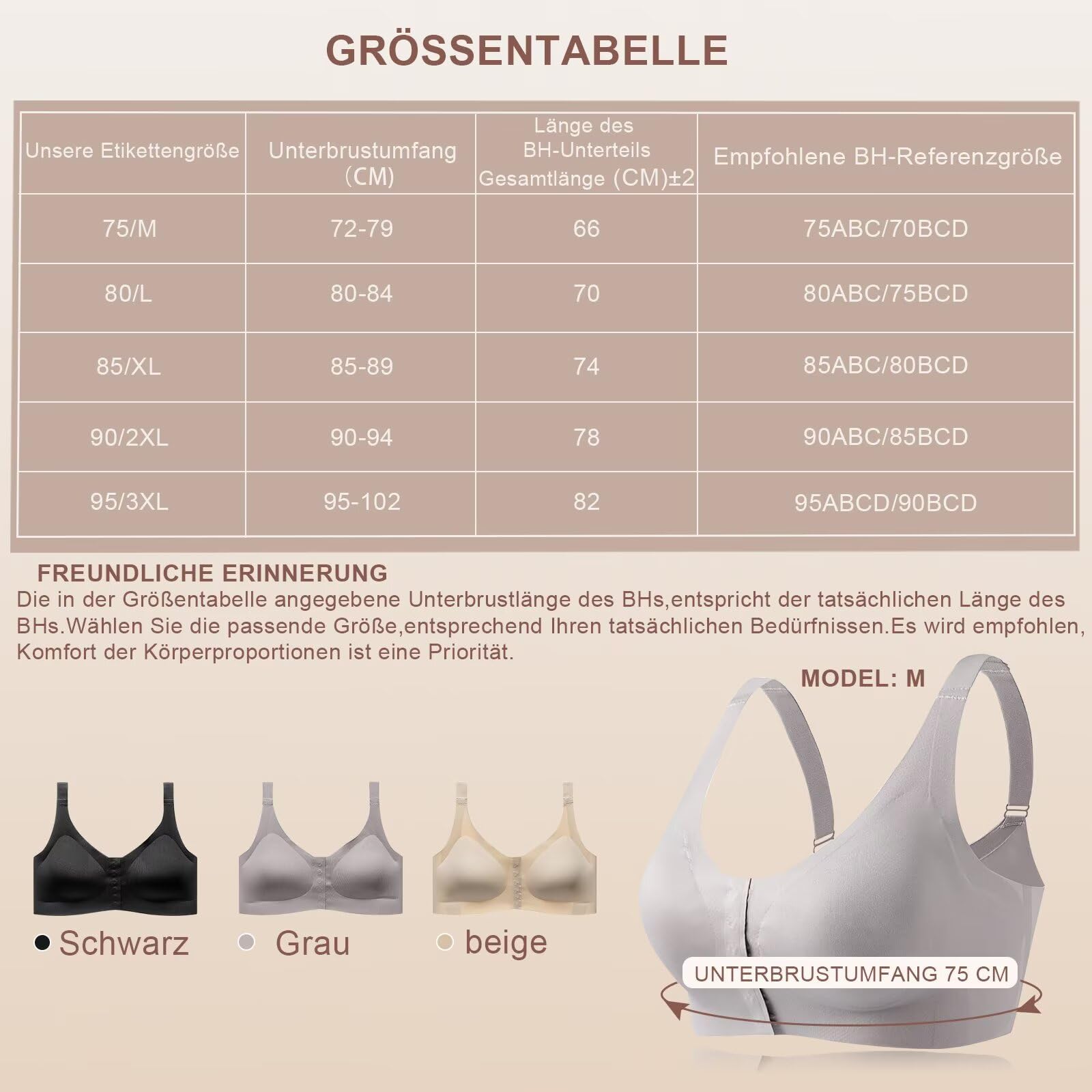 Reggiseno mastectomia chiusura anteriore reggiseno chirurgico senza cuciture con tasca protesi per protesi mammarie forme del seno
