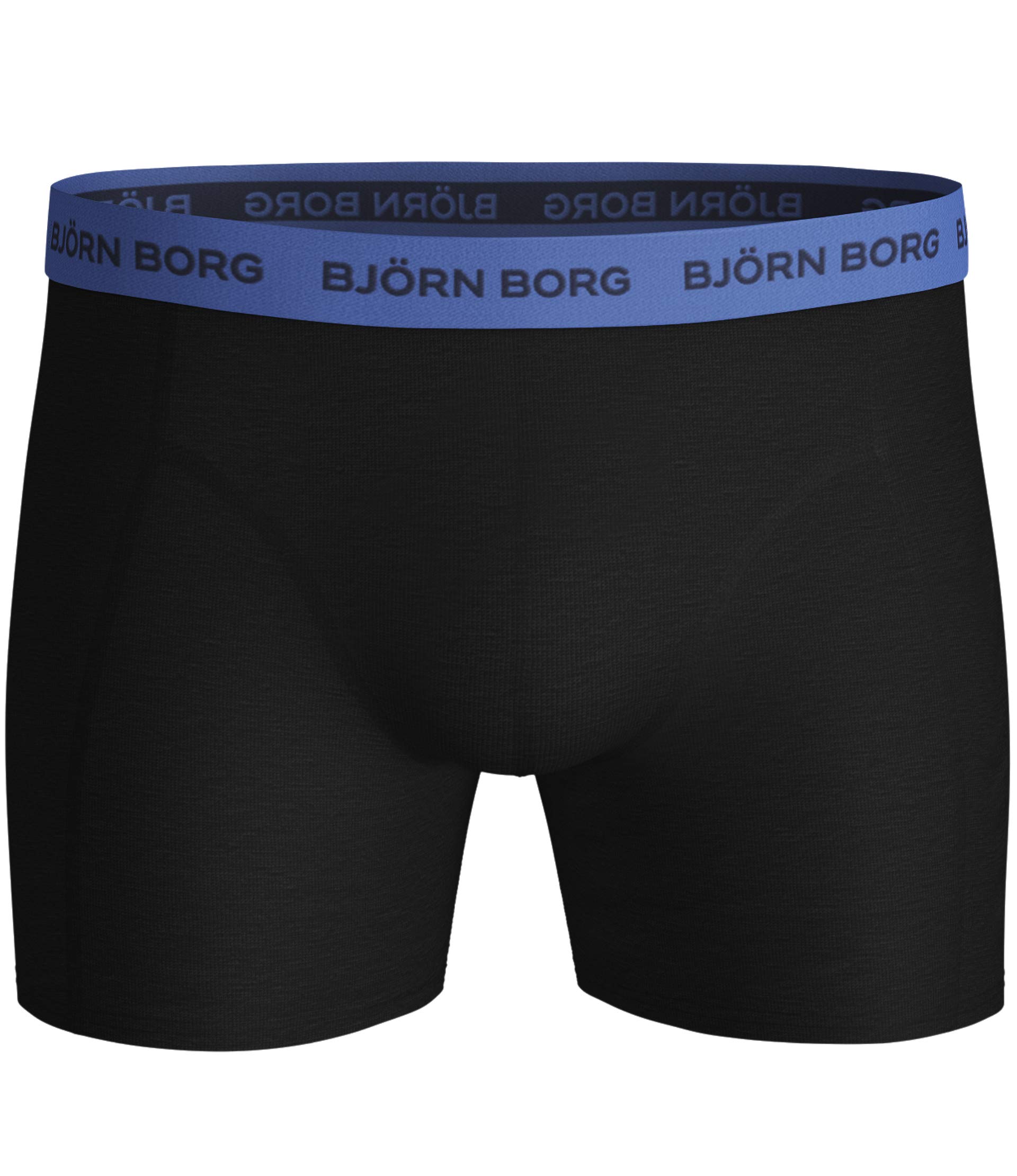 Björn Borg Boxershort Homme Paquet de 5 - Pantalon, Coton Stretch, Ceinture avec Logo