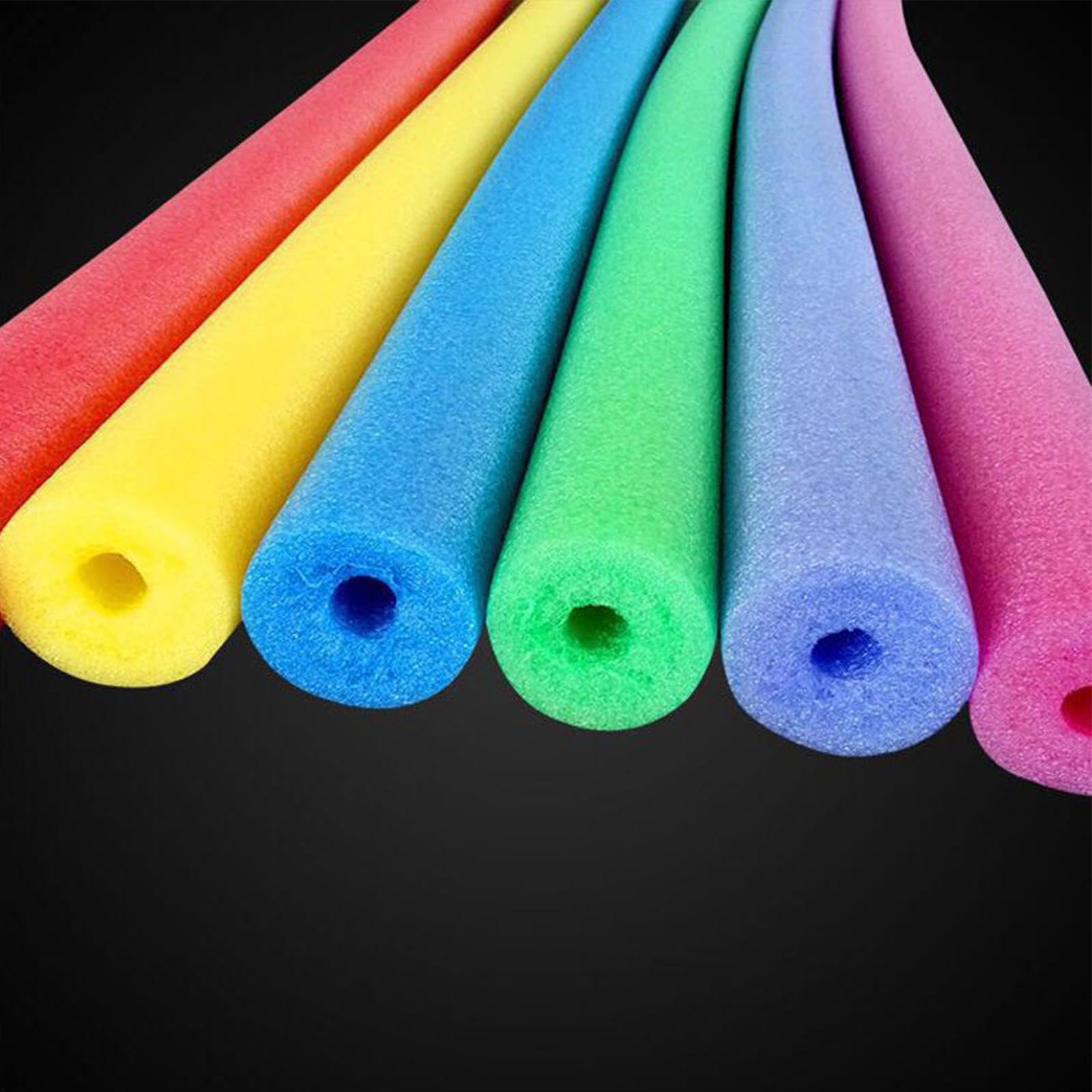 Swimming Noodles Foam Swimming Foam Tube Solid Color Strong