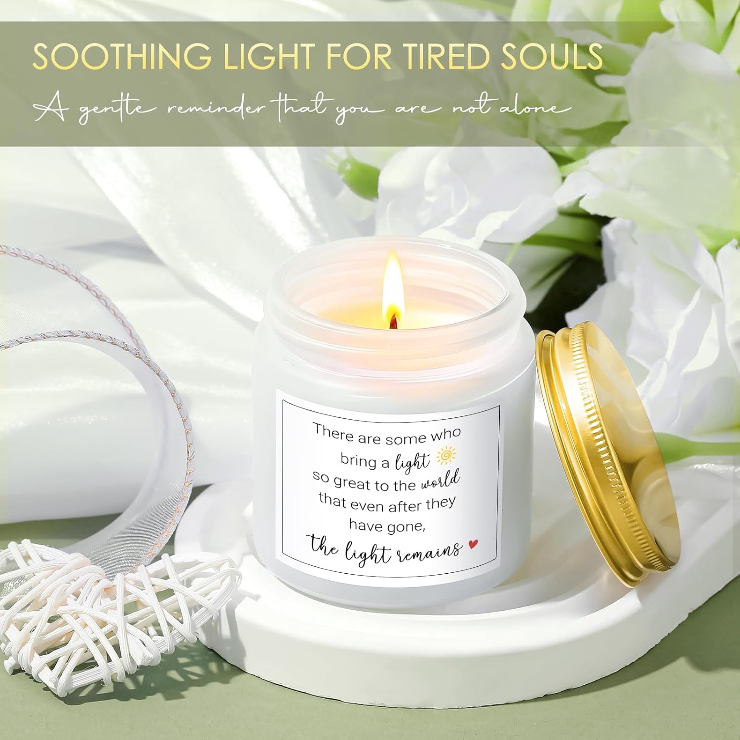 Sympathy Gift Baskets Unique Sympathy Gifts for Loss of Loved One Mom Dad Mother Father Husband Memorial Grief Condolences Remembrance Bereavement Gift Idea for Loss Miscarriage Care Package for Women - Image 4