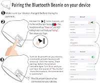 Asiilovi Bluetooth 5.0 Kötött Téli Sapka Beépített HD Hangszórókkal és Mikrofonnal - Vezeték Nélküli Unisex Fejfedő Sportoláshoz, Futáshoz 8