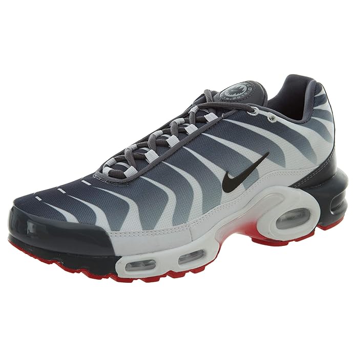 Buy Nike Air Max Plus TN SE Mens Running Trainers AQ0237 Sneakers Shoes (UK  11 US 12 EU 46, White Dark Grey Speed red 100) at Amazon.in