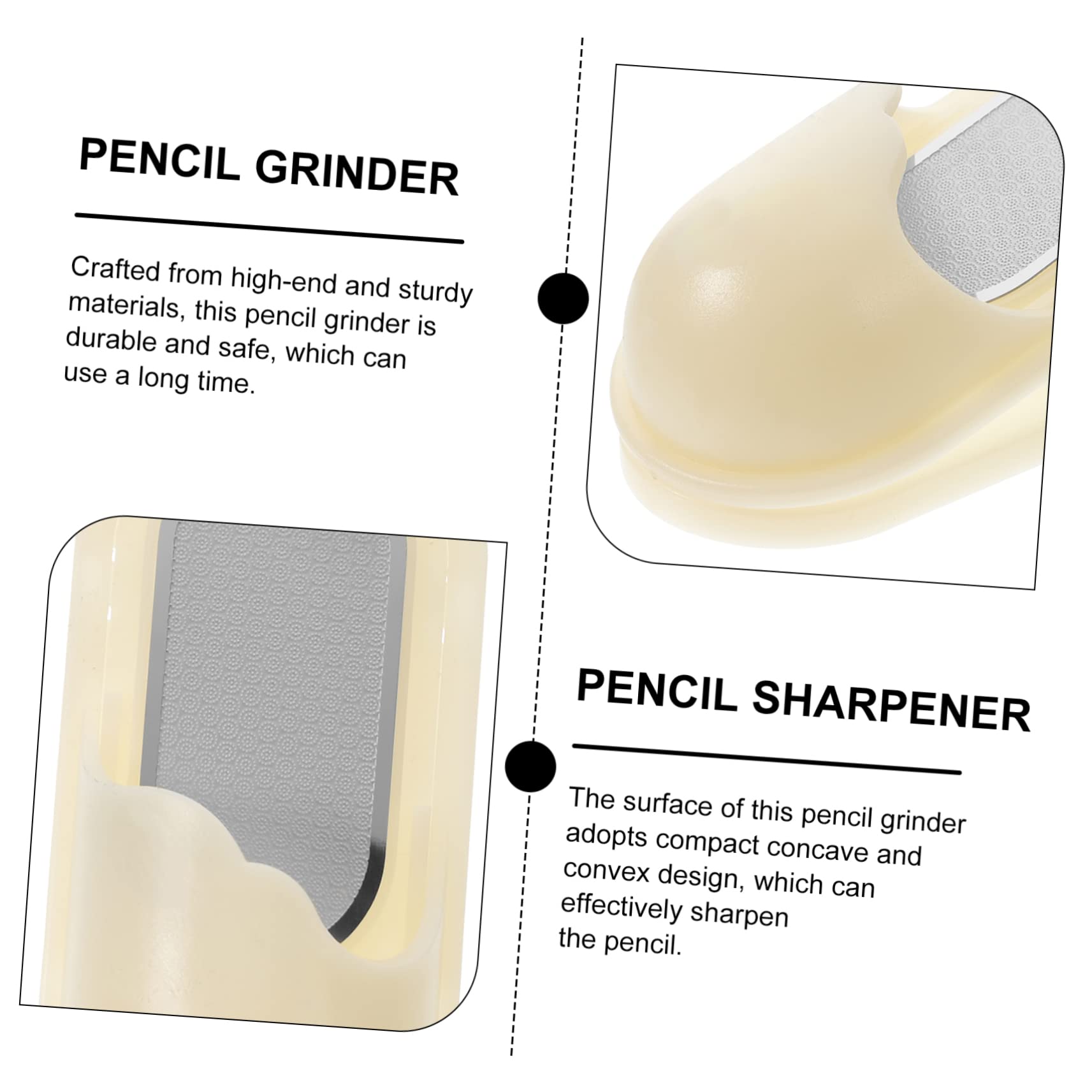 4pezzi Temperamatite Per Strumento Affilatura Portatile Per Accessorio Per Sketch e Forniture Scolastiche