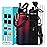 Insulated Water Bottle 32 oz - Straw & Chug Lid, Paracord Handle, Metal Water Bottles Holder with Strap, Water Bottle Boot, Triple Wall Vacuum Flask Thermo Flask with Straw Keep Cold 48H Hot 24H