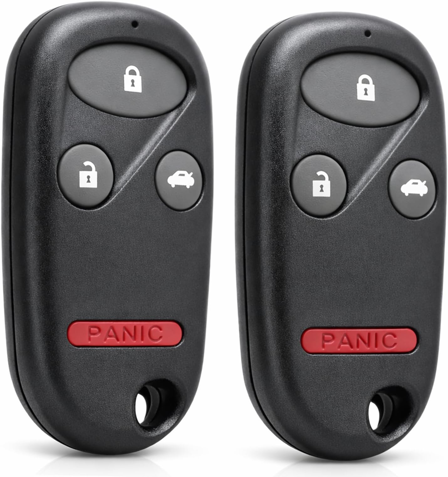2 Pack Key Fob Replacements Keyless Entry Remote Car Keys Clicker Transmitter Fits for Honda CRV CR-V 2002 2003 2004 with FCC OUCG8D-344H-A